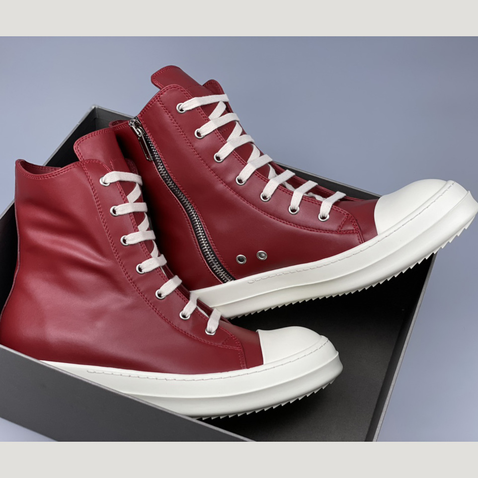 Rick Owens High-top Sneakers - DopestKickz