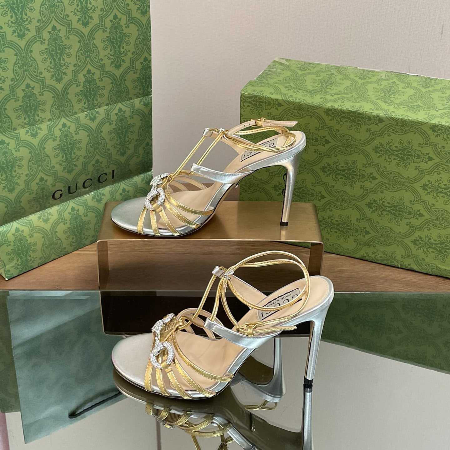 Gucci Women's Horsebit Sandal - DopestKickz