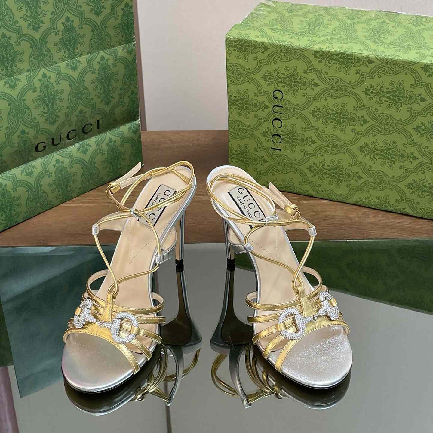 Gucci Women's Horsebit Sandal - DopestKickz