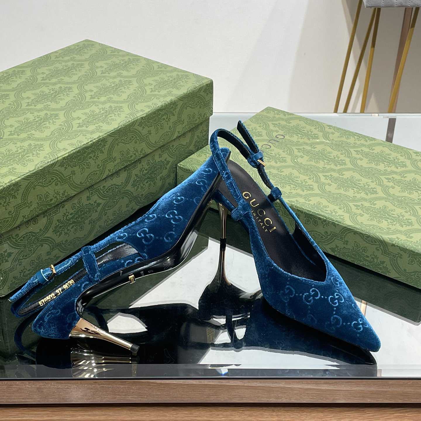 Gucci Women's GG Slingback Pump - DopestKickz