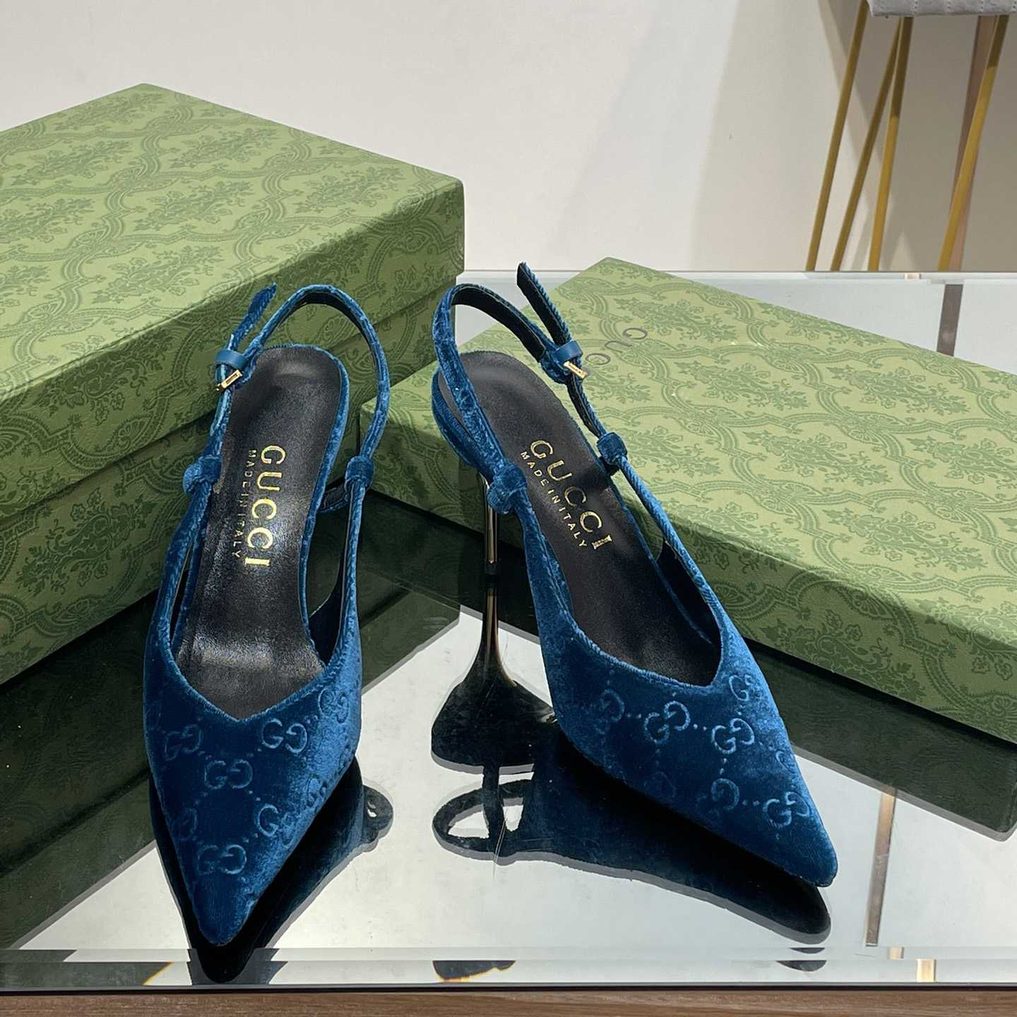 Gucci Women's GG Slingback Pump - DopestKickz