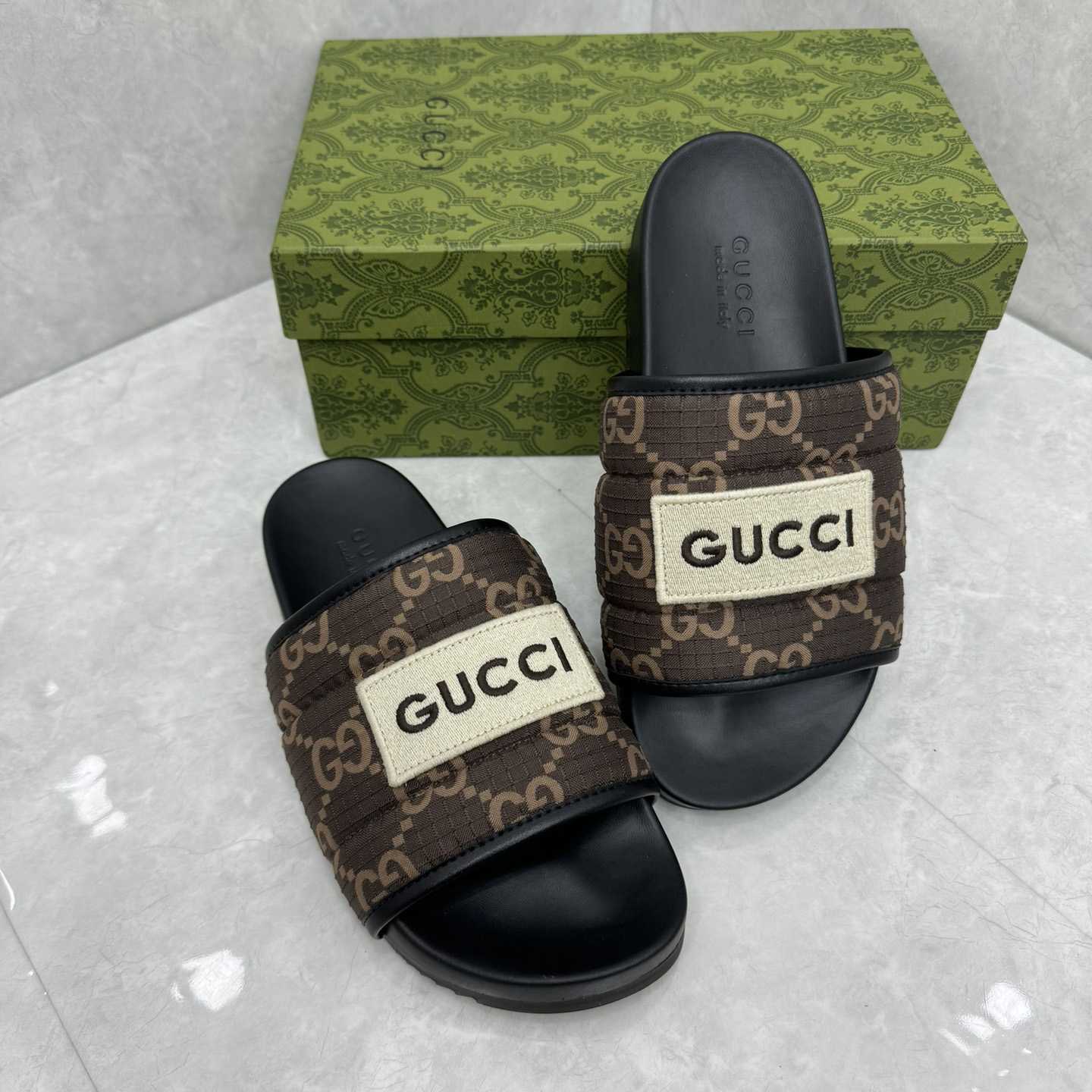 Gucci GG Slide Sandal - DopestKickz