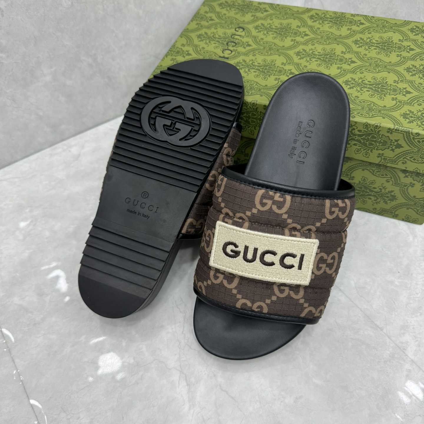 Gucci GG Slide Sandal - DopestKickz