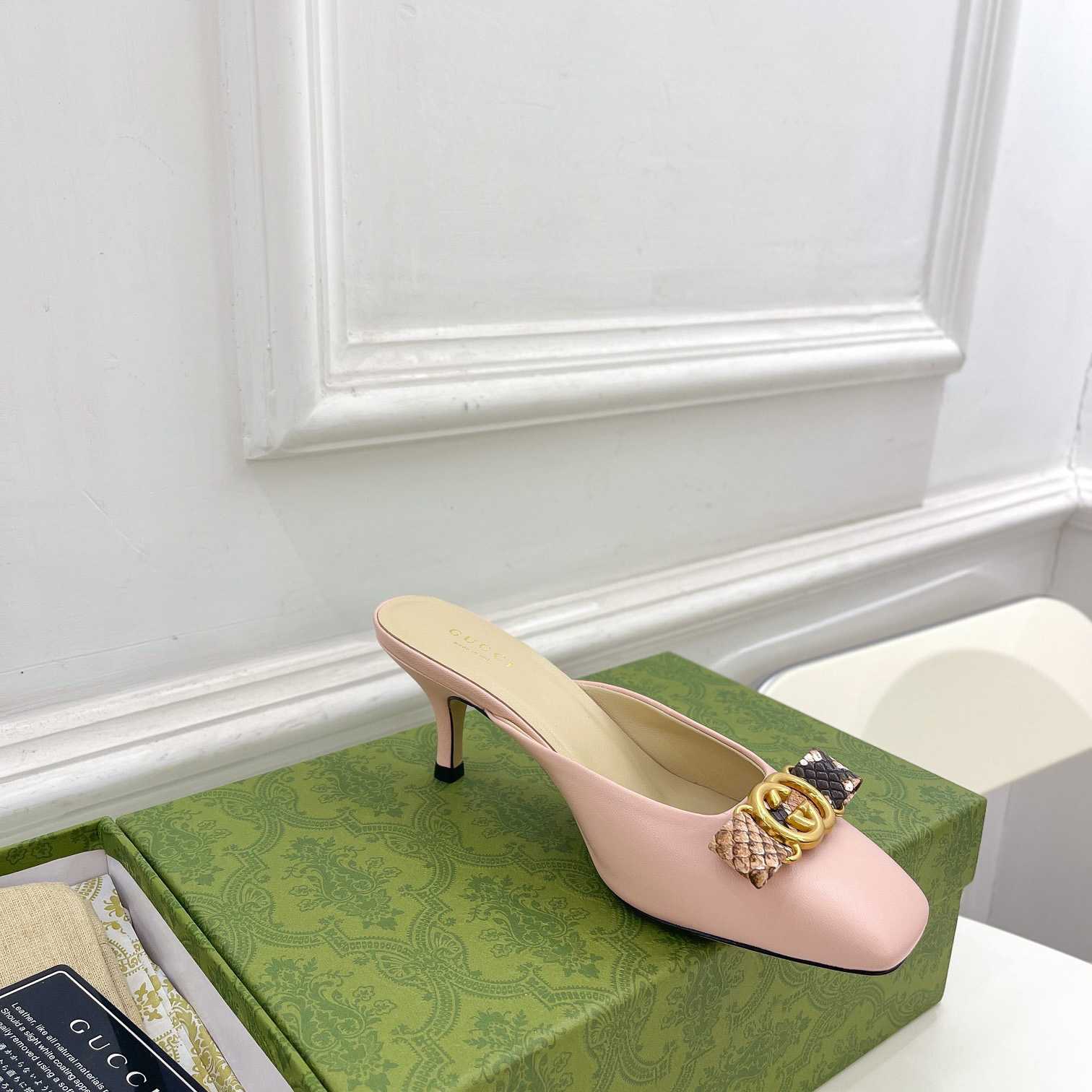 Gucci Women's Interlocking G Mule - DopestKickz