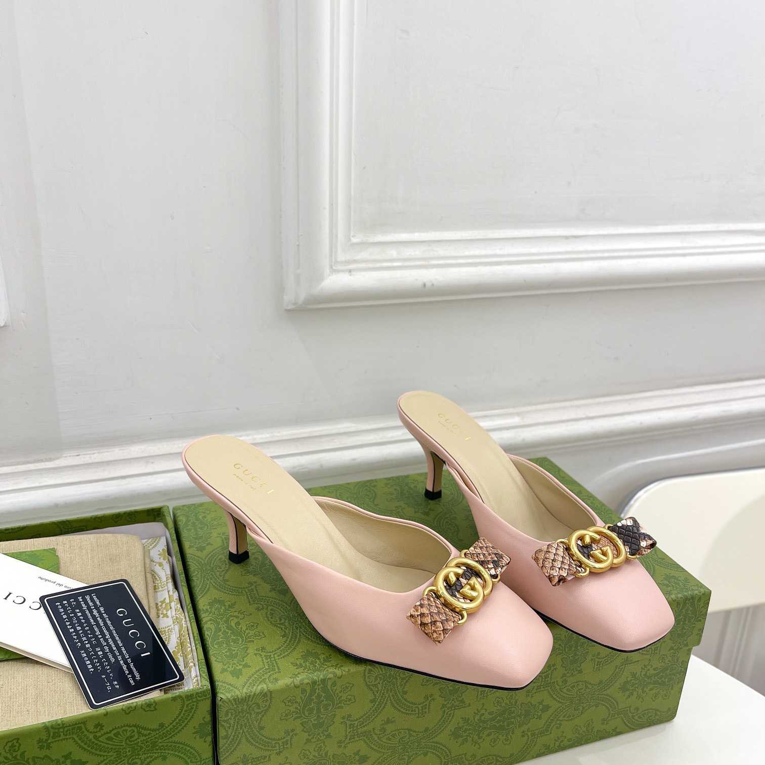 Gucci Women's Interlocking G Mule - DopestKickz