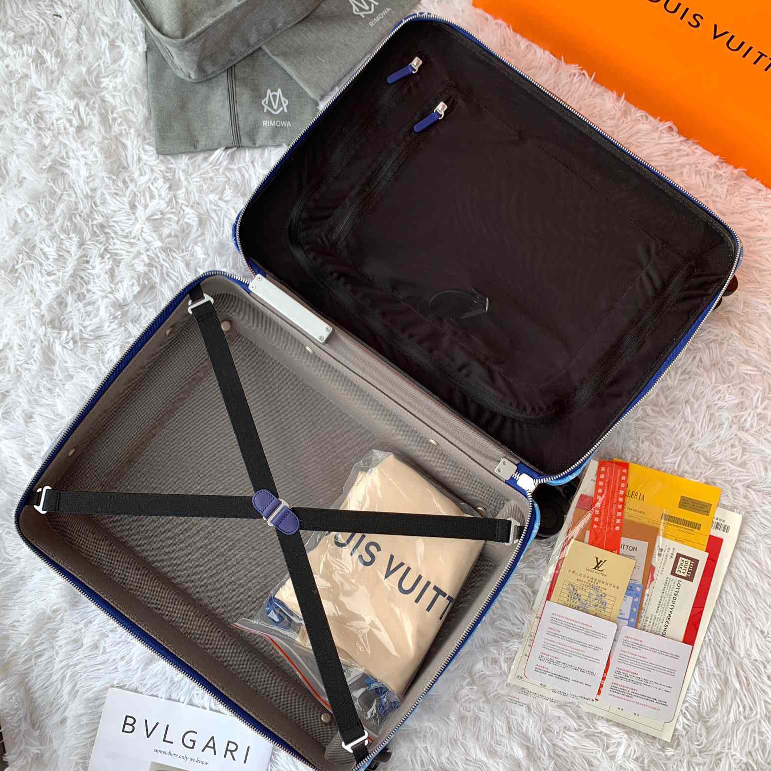 Louis Vuitton Horizon Clouds Monogram 55 Blue - DopestKickz