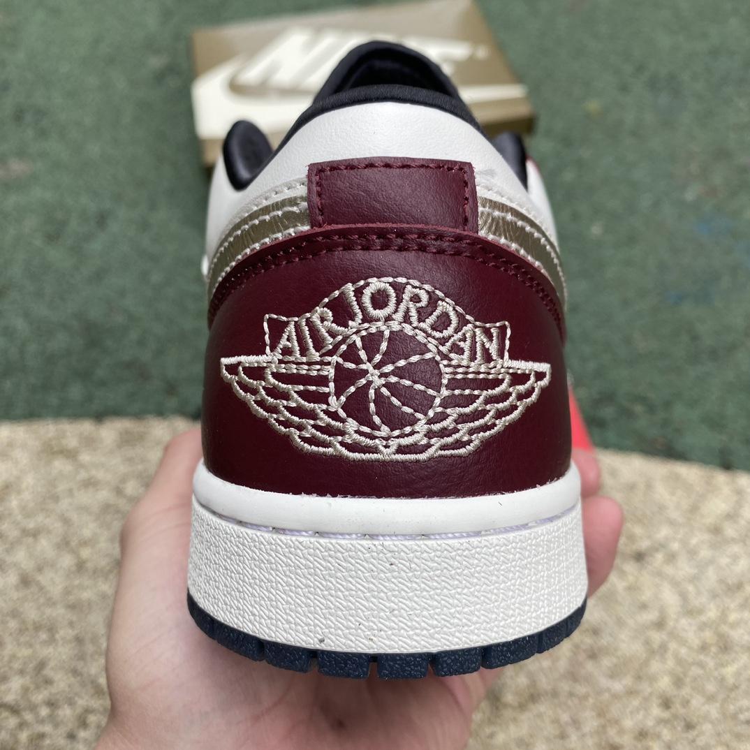  Air Jordan 1 Low SE “Year of the Dragon” Sneaker   FJ5735-100 - DopestKickz