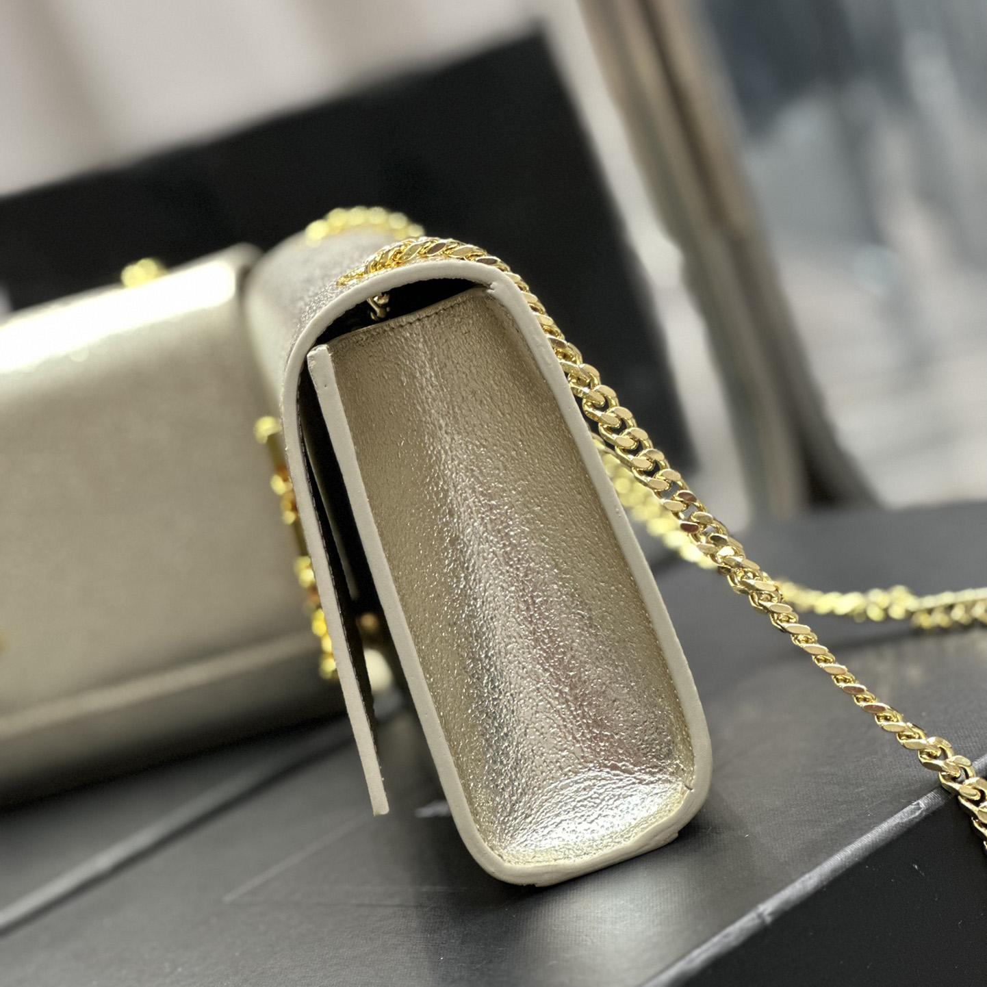 Saint Laurent Kate Medium In Grain De Poudre Embossed Leather  (24x14.5x5cm)  - DopestKickz