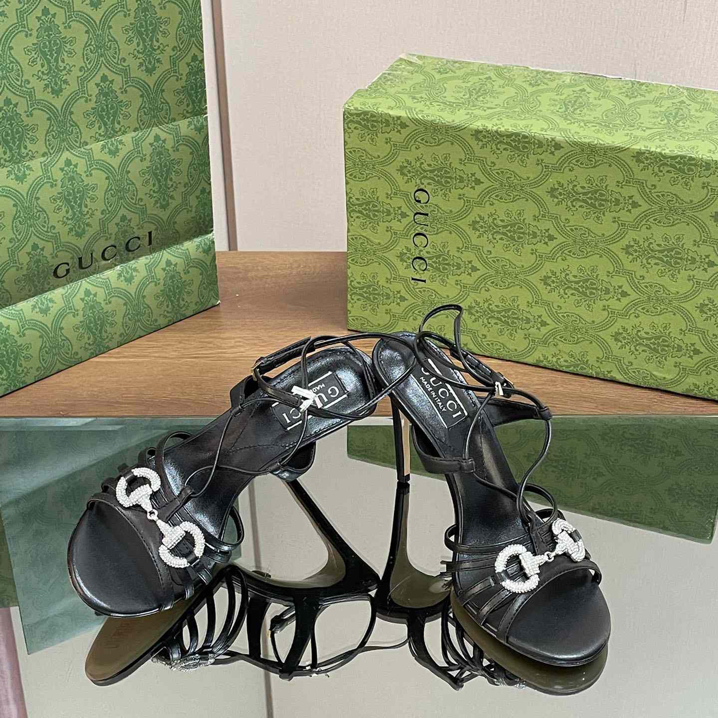 Gucci Women's Horsebit Sandal - DopestKickz