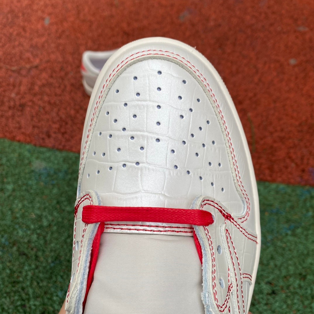 Tracis Scott x Air Jordan 1 Low Golf TS Sneaker      DM7866-601 - DopestKickz