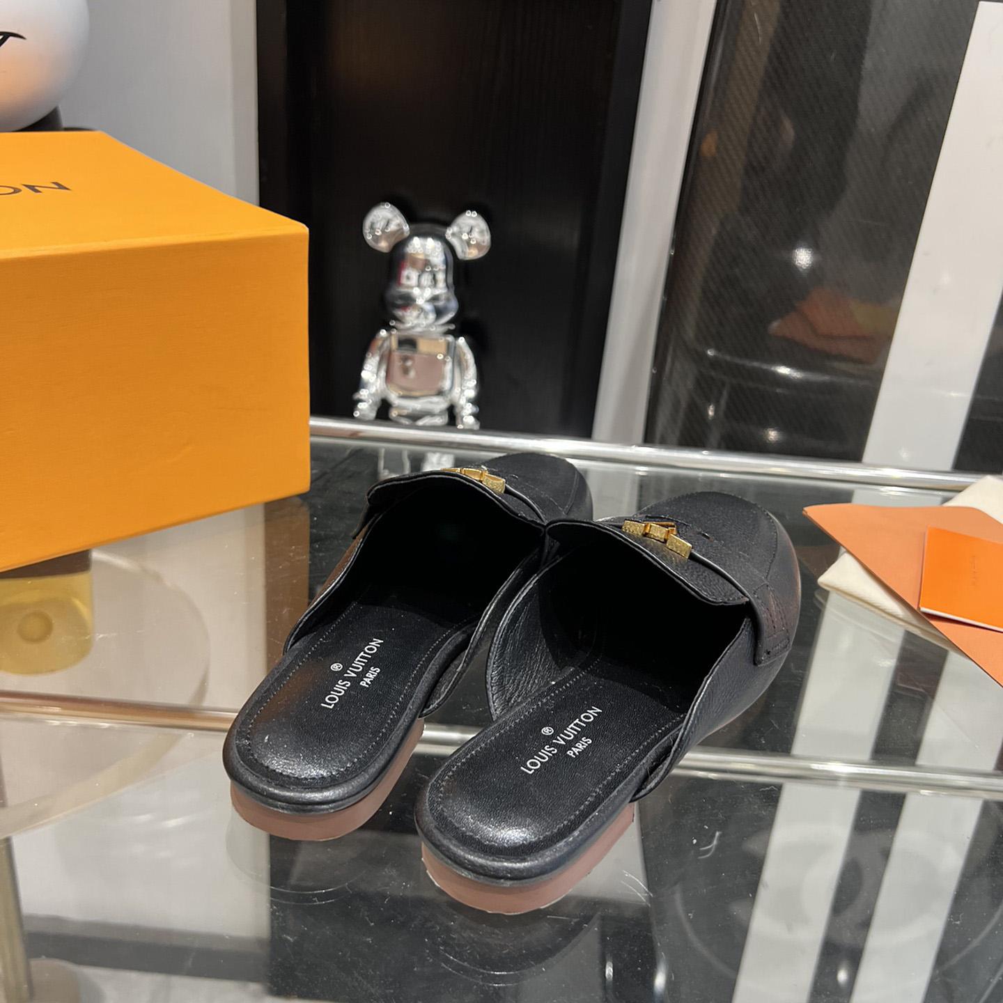 Louis Vuitton LV Capri Open Back Loafer   1AC7NE - DopestKickz