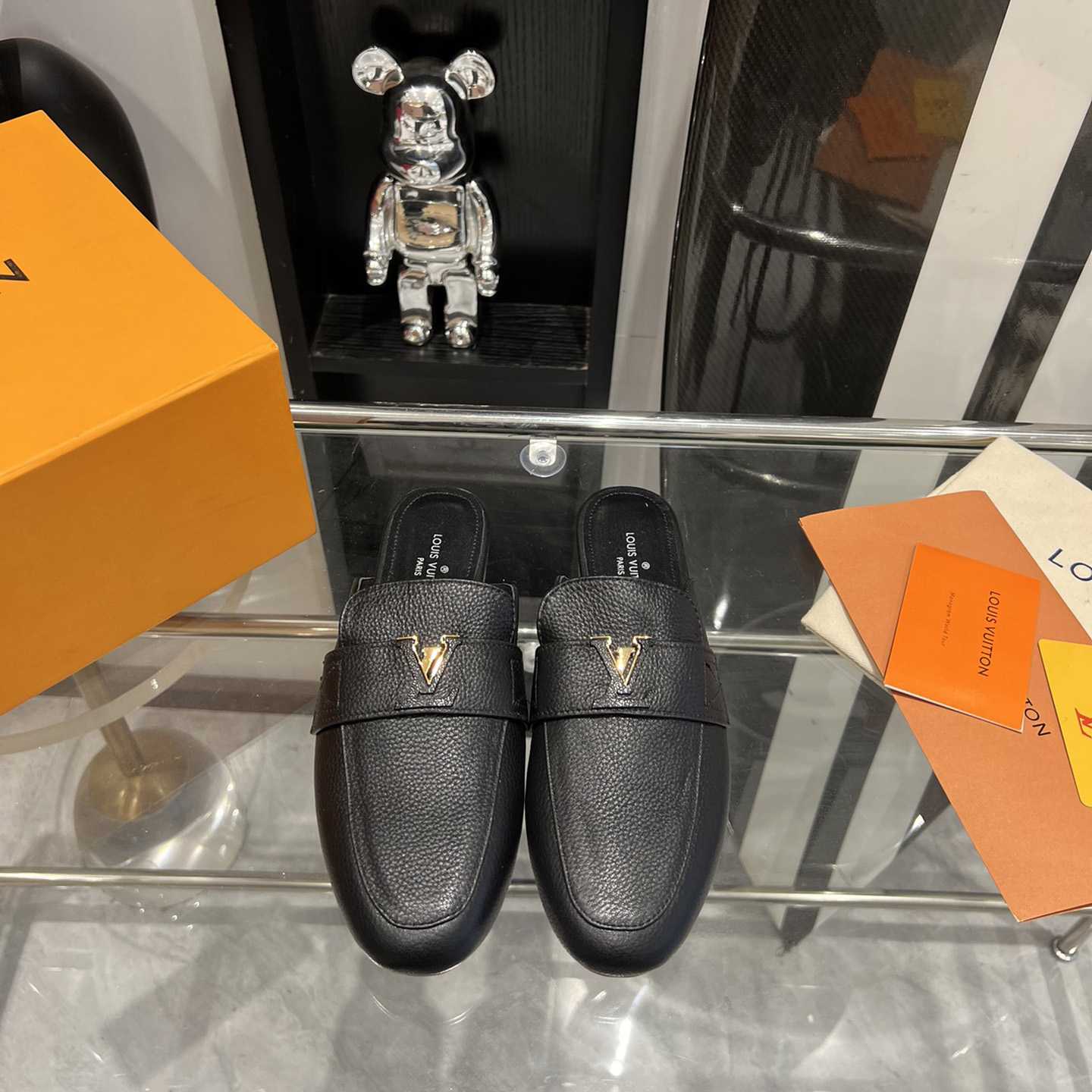 Louis Vuitton LV Capri Open Back Loafer   1AC7NE - DopestKickz