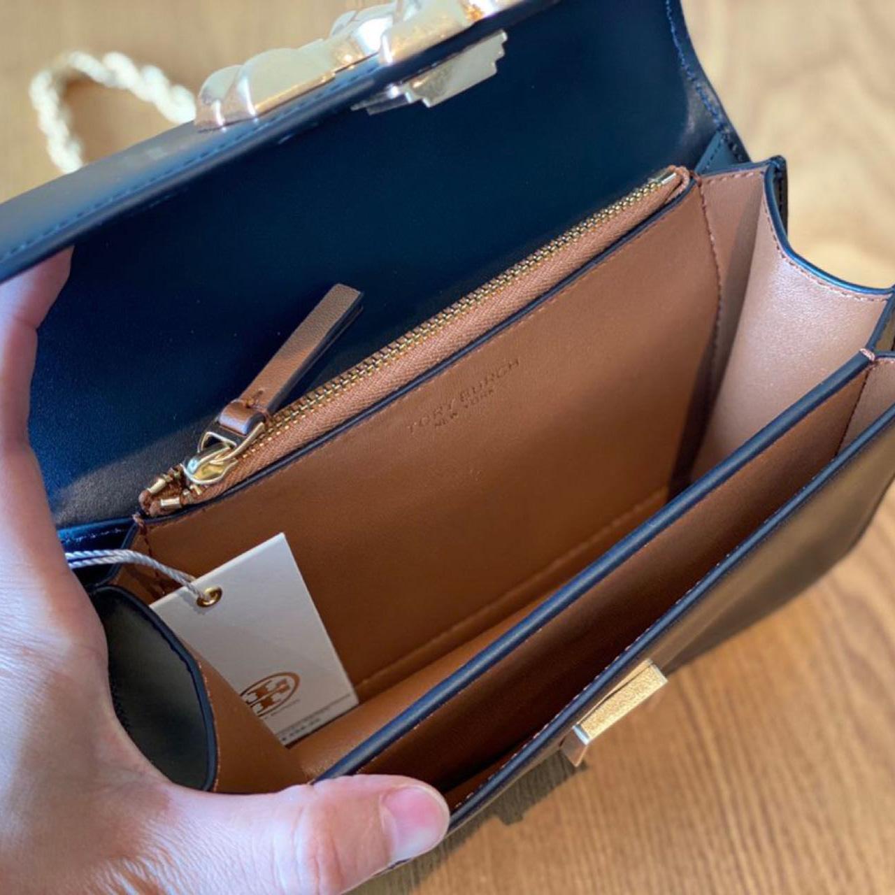 ToryBurch Leather Crossbody Bag (19-14-7cm) - DopestKickz