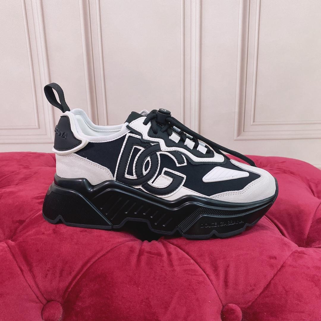 Dolce & Gabbana Mixed-materials Daymaster Sneakers - DopestKickz
