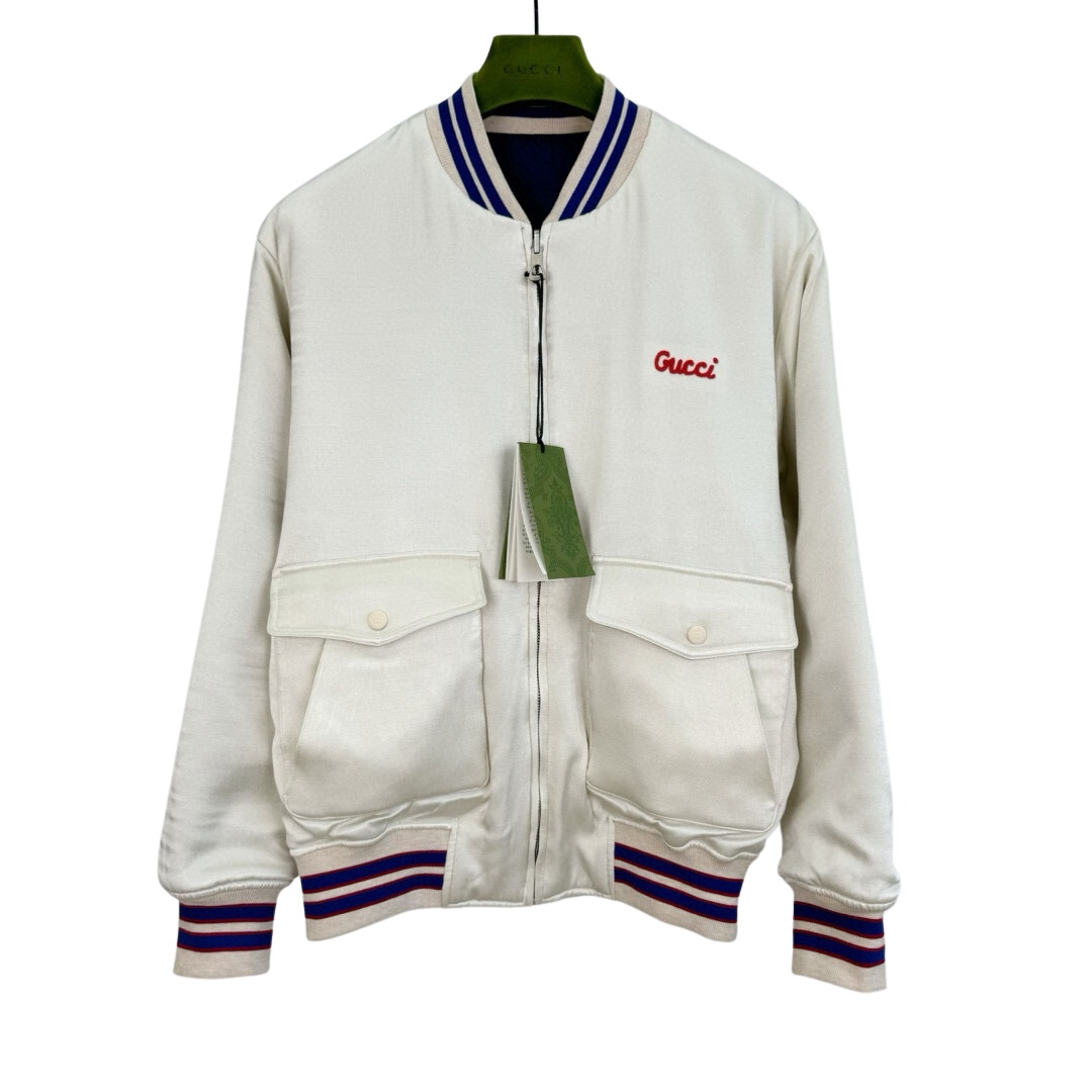 Gucci Reversible Nylon Canvas Jacket - DopestKickz