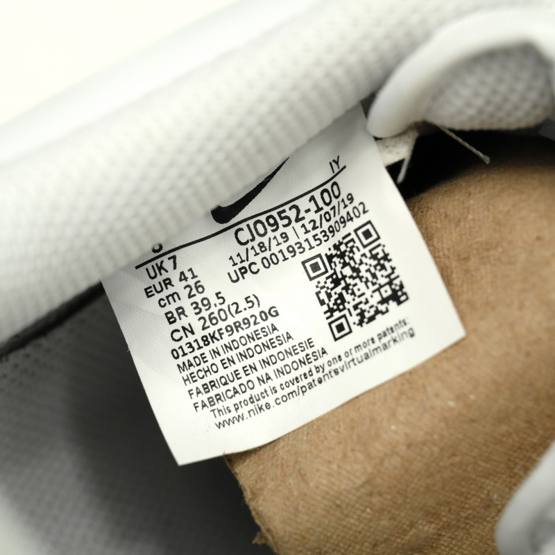 Nike Air Force 1 '07 whiteblack Sneaker     CJ0952-100 - DopestKickz