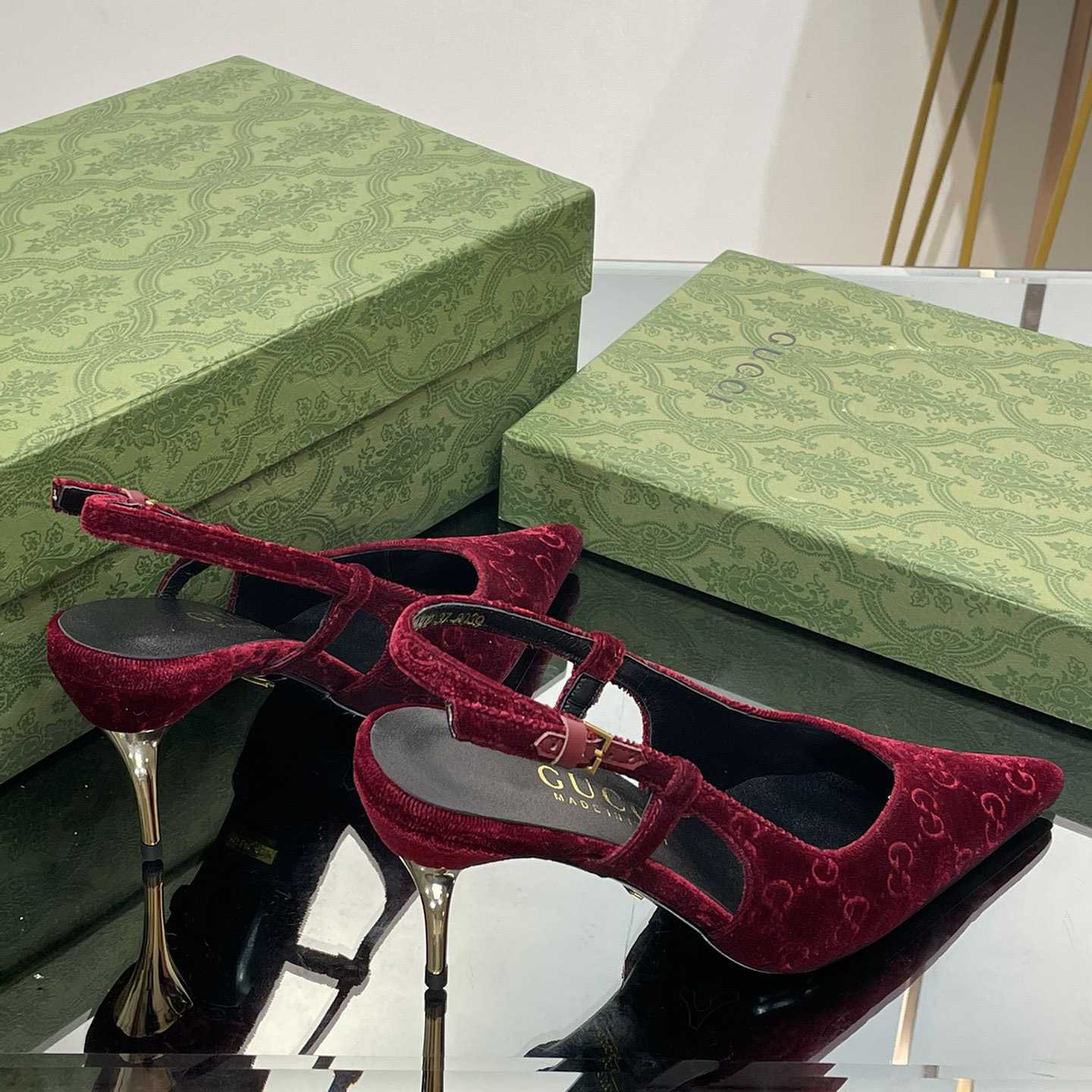 Gucci Women's GG Slingback Pump - DopestKickz