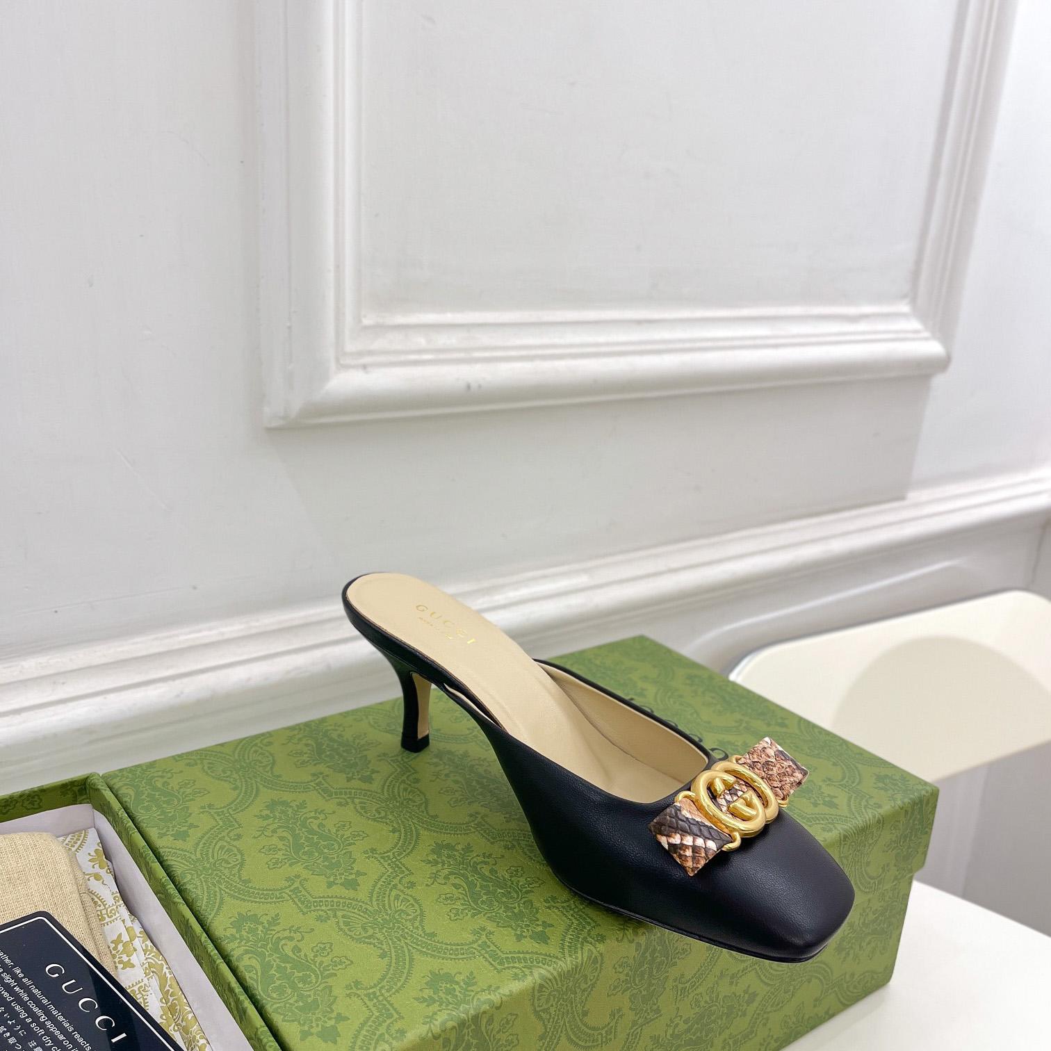 Gucci Women's Interlocking G Mule - DopestKickz