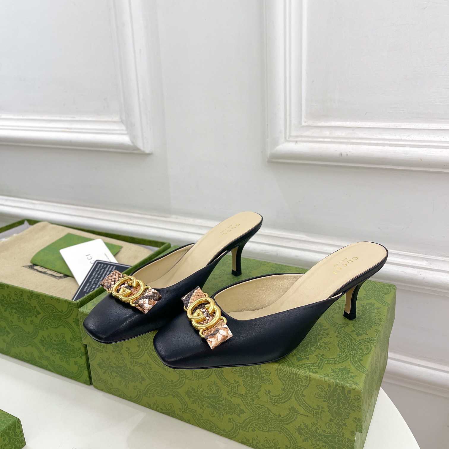 Gucci Women's Interlocking G Mule - DopestKickz