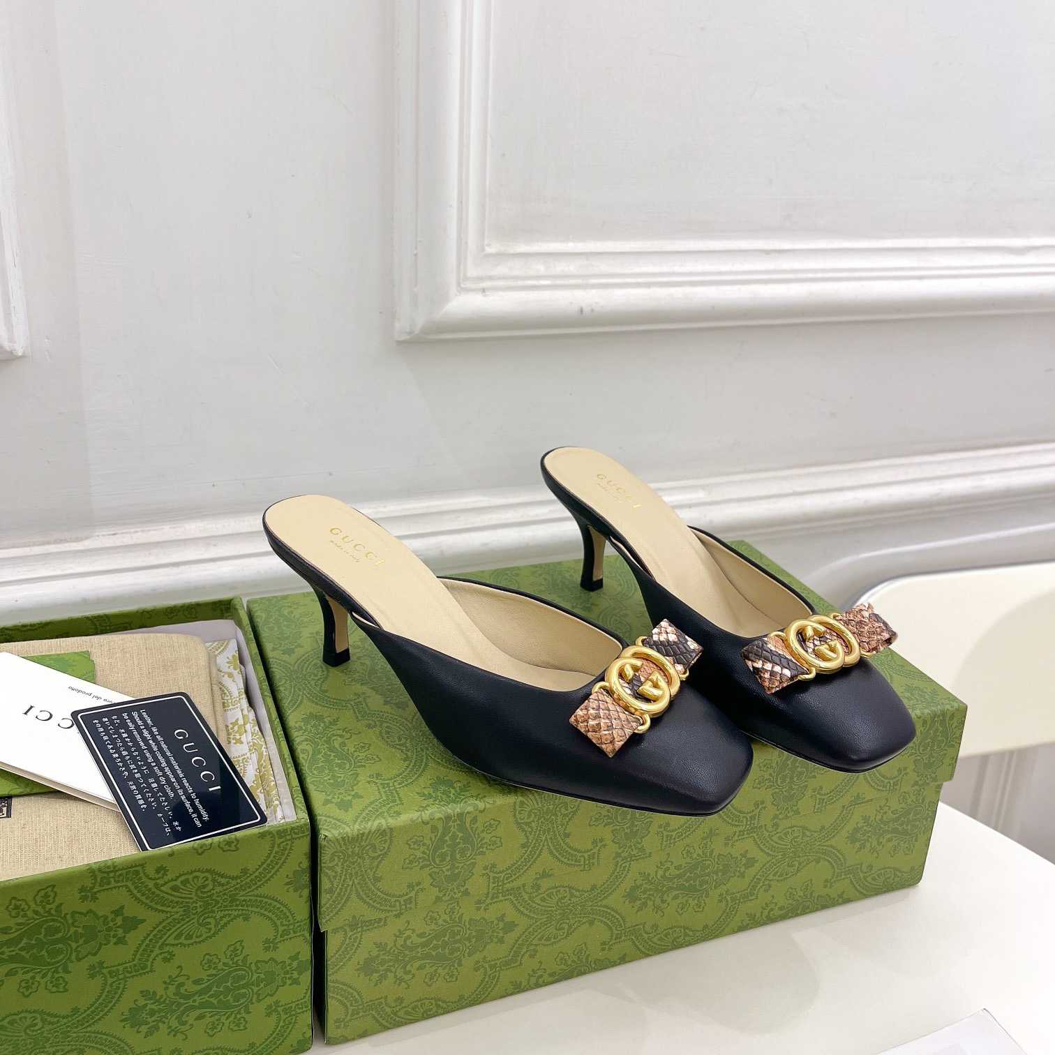 Gucci Women's Interlocking G Mule - DopestKickz