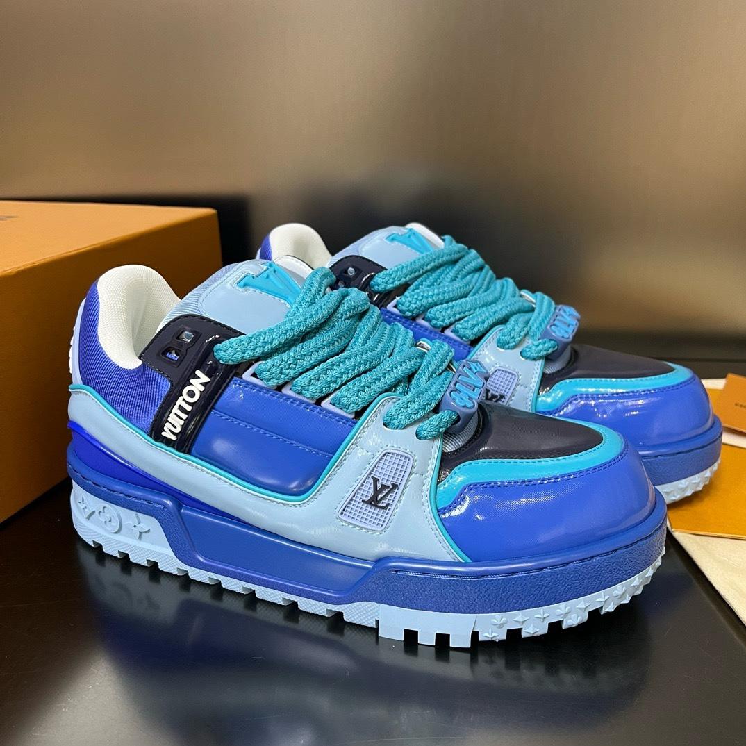 Louis Vuitton LV Trainer Maxi Sneaker    - DopestKickz