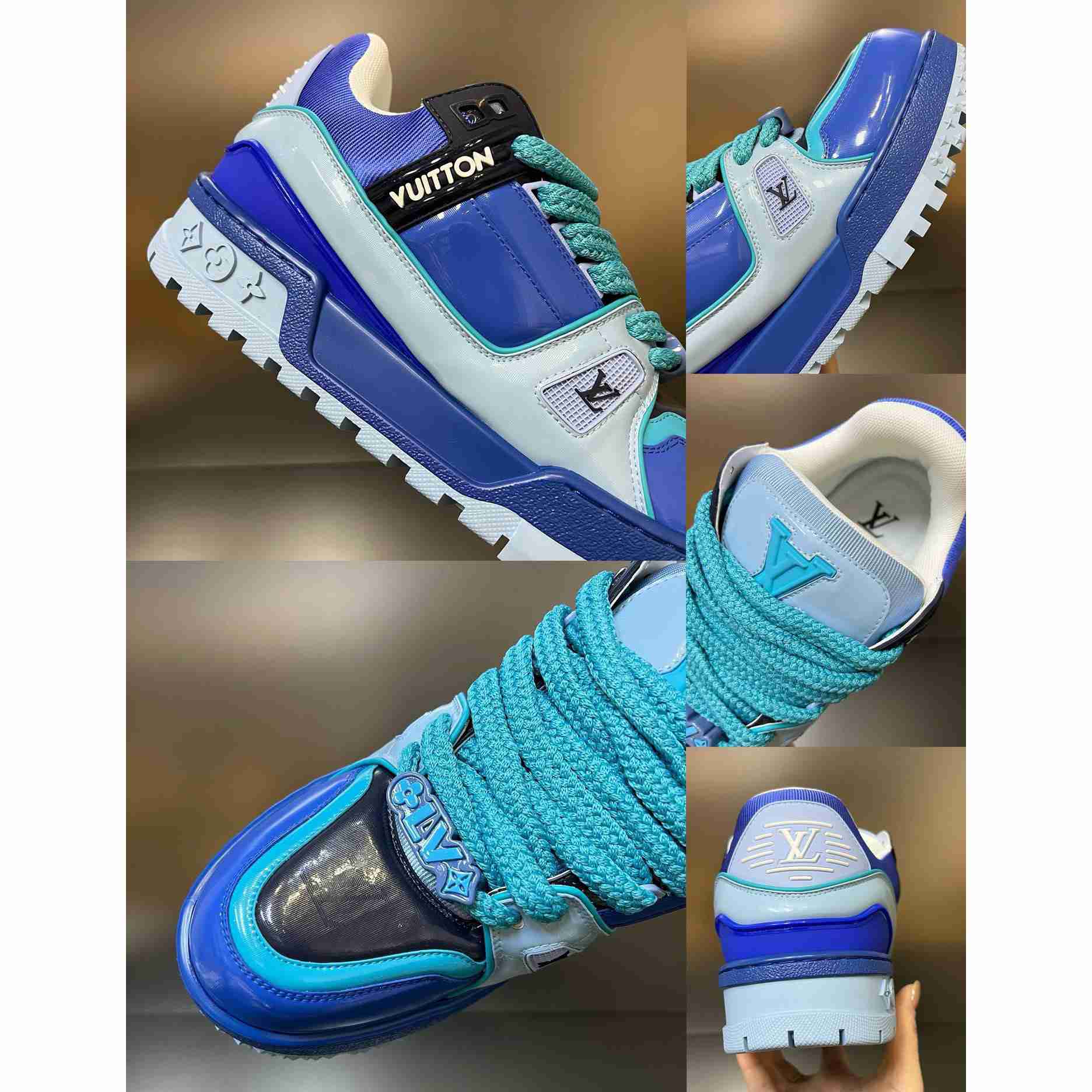 Louis Vuitton LV Trainer Maxi Sneaker    - DopestKickz