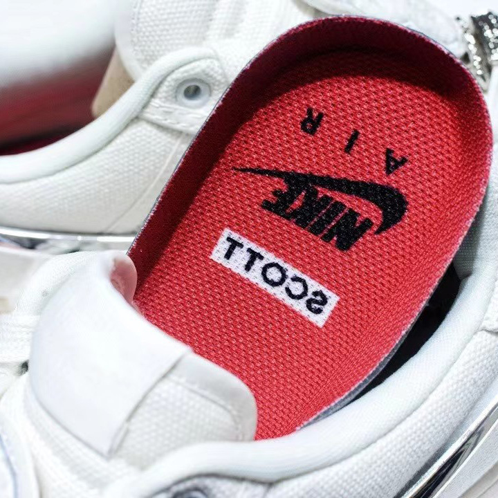 Travis Scott x NK Air Force 1 Sneaker    AQ4211-101  - DopestKickz