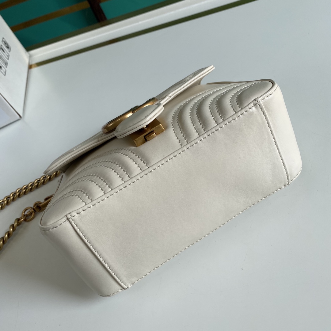 Gucci GG Marmont Mini Top Handle Bag - DopestKickz