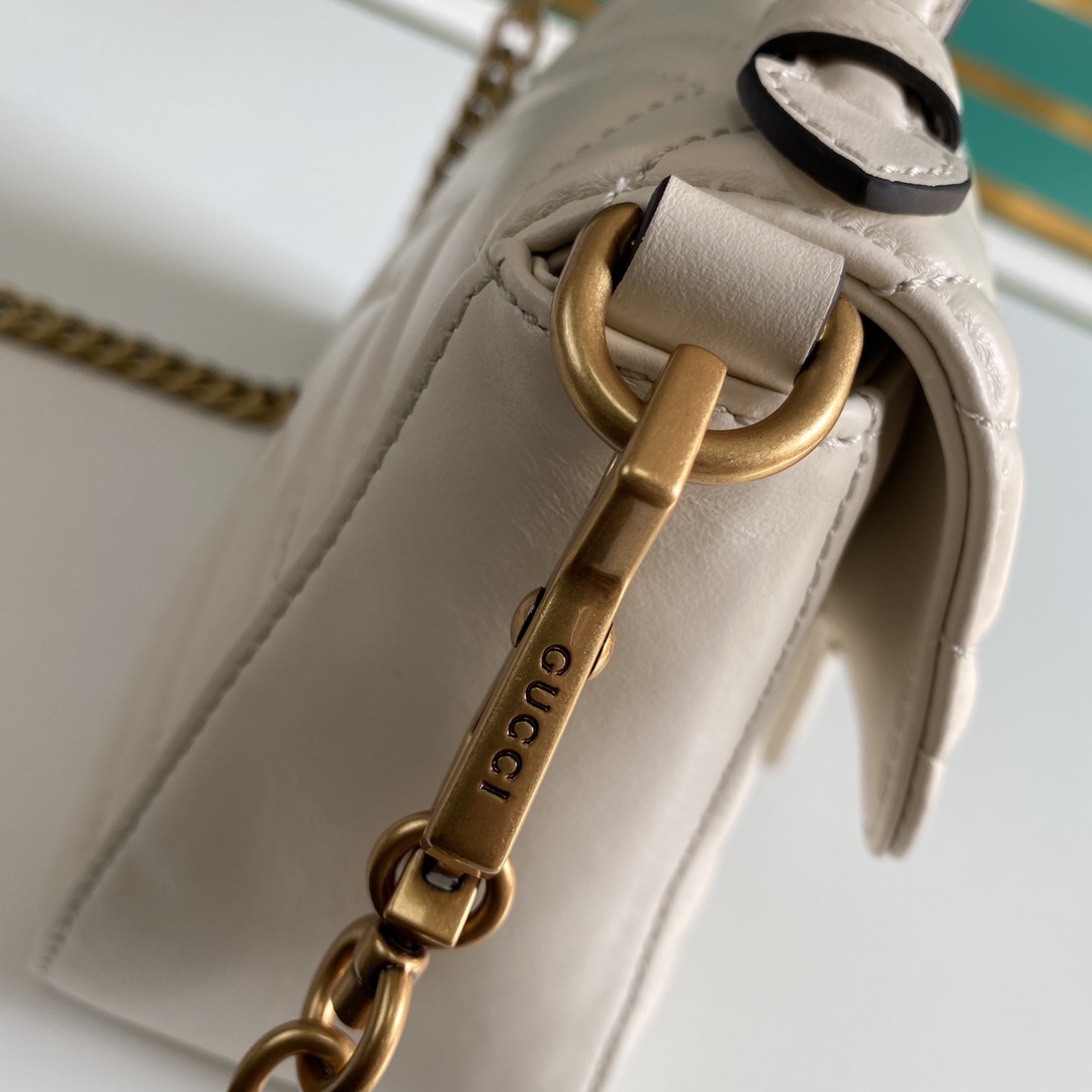Gucci GG Marmont Mini Top Handle Bag - DopestKickz