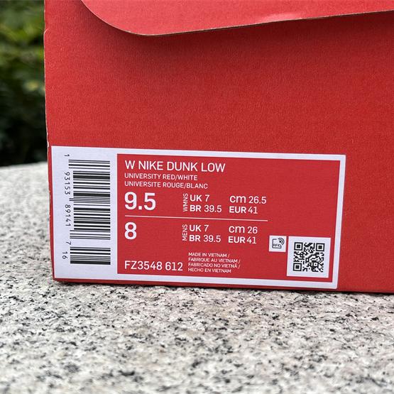 Nike Dunk Low GS “Valentine's Day” Sneaker        FZ3548-612 - DopestKickz