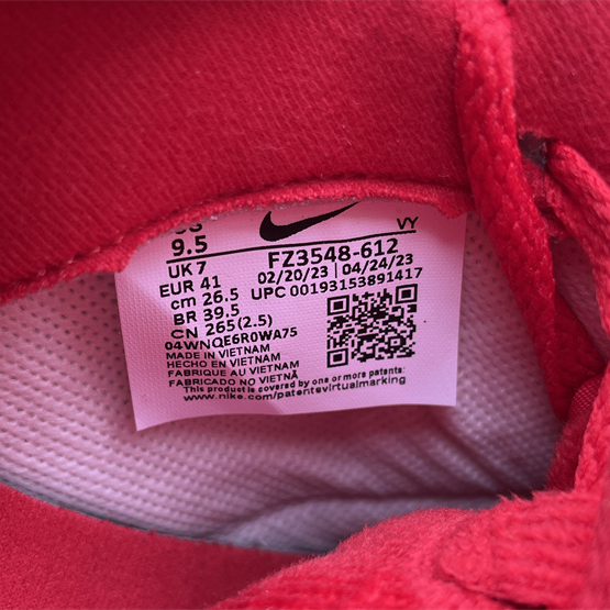 Nike Dunk Low GS “Valentine's Day” Sneaker        FZ3548-612 - DopestKickz