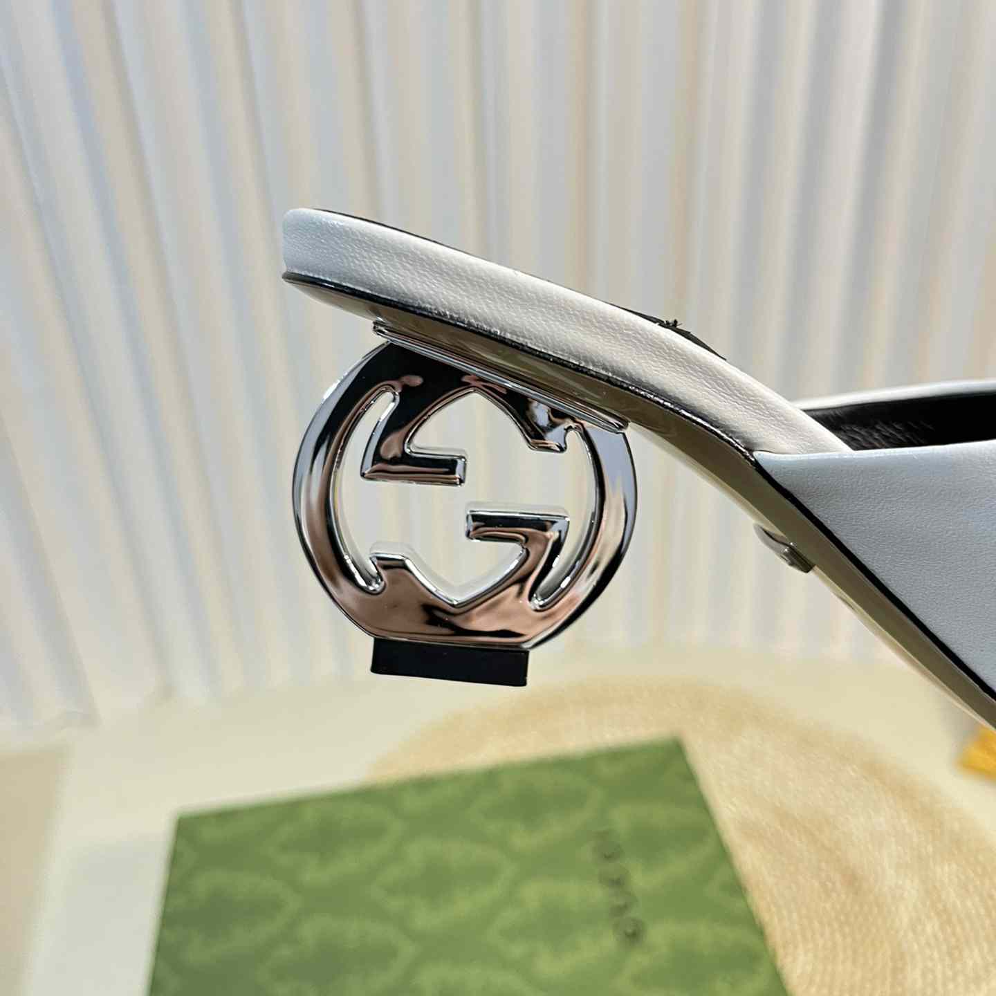 Gucci Women's Interlocking G Heel Sandal - DopestKickz