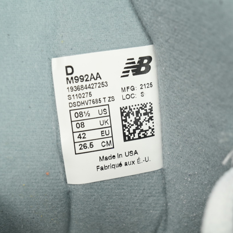 New Balance 992 Violet Sneakers      M992AA  - DopestKickz