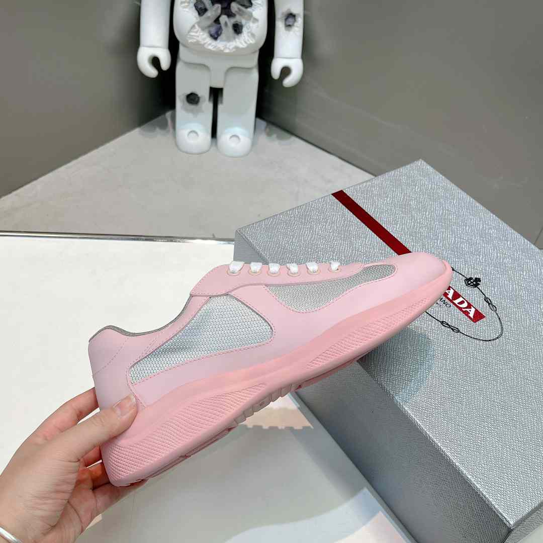 Prada America's Cup Soft Rubber And Bike Fabric Sneakers - DopestKickz