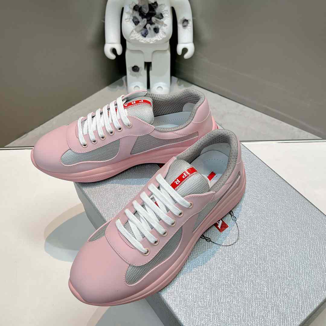 Prada America's Cup Soft Rubber And Bike Fabric Sneakers - DopestKickz