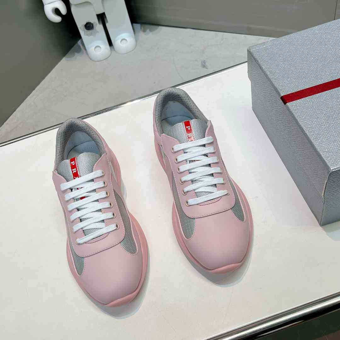 Prada America's Cup Soft Rubber And Bike Fabric Sneakers - DopestKickz