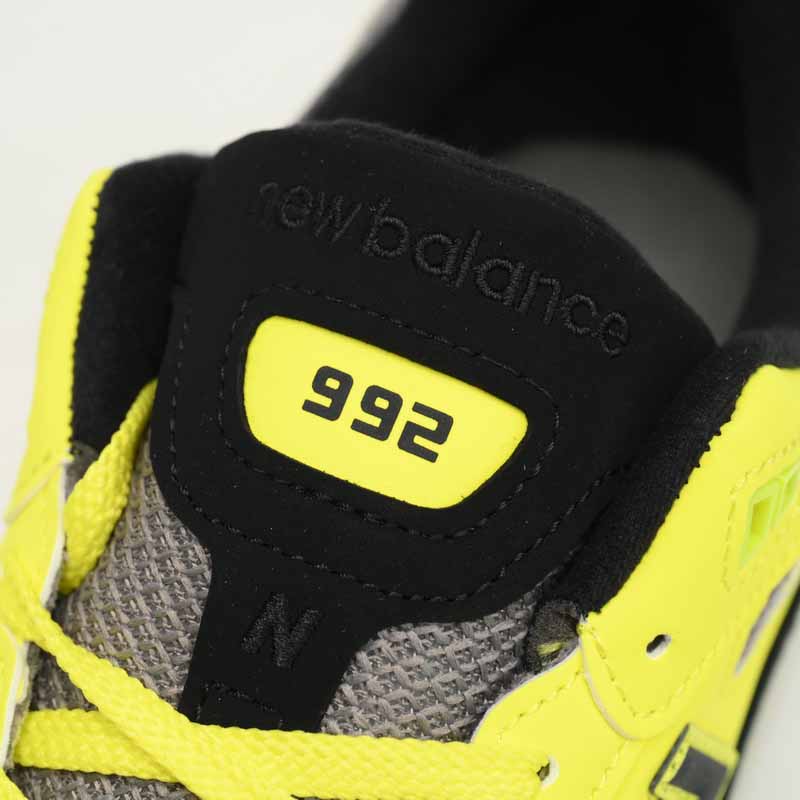 New Balance 992 Black And Yellow Sneakers      M992FG  - DopestKickz