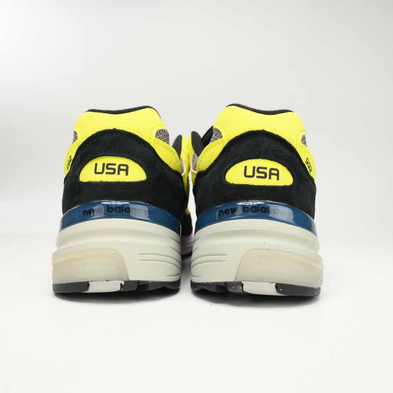 New Balance 992 Black And Yellow Sneakers      M992FG  - DopestKickz