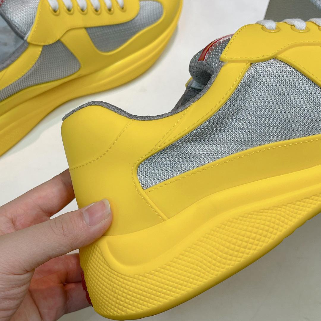 Prada America's Cup Soft Rubber And Bike Fabric Sneakers - DopestKickz