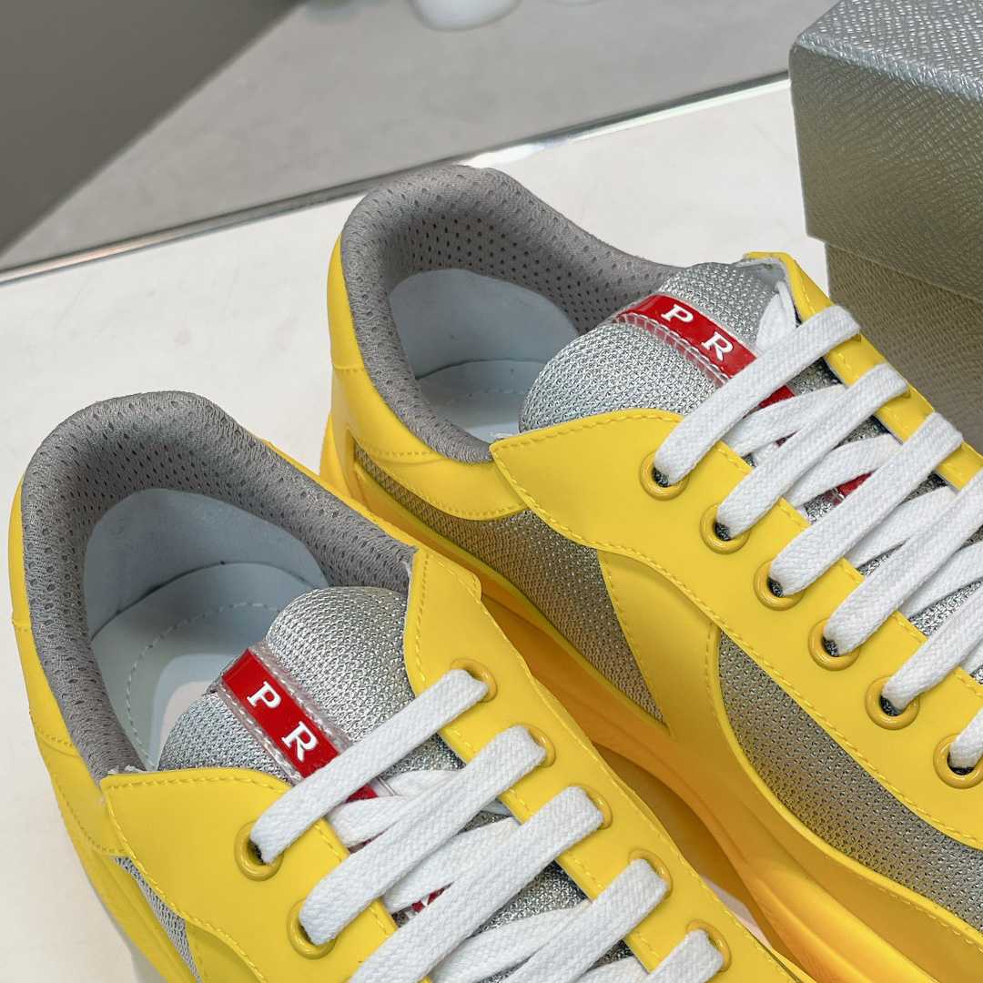 Prada America's Cup Soft Rubber And Bike Fabric Sneakers - DopestKickz