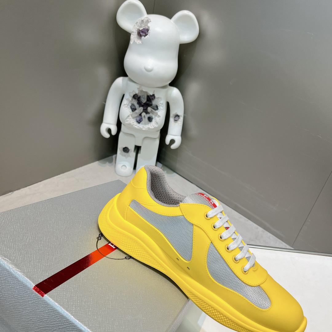 Prada America's Cup Soft Rubber And Bike Fabric Sneakers - DopestKickz