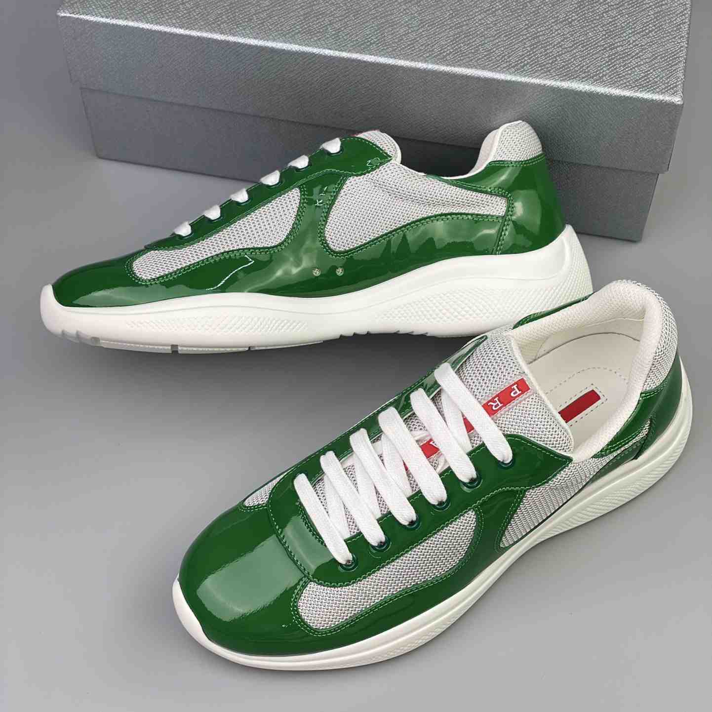 Prada Male America's Cup Sneaker  - DopestKickz