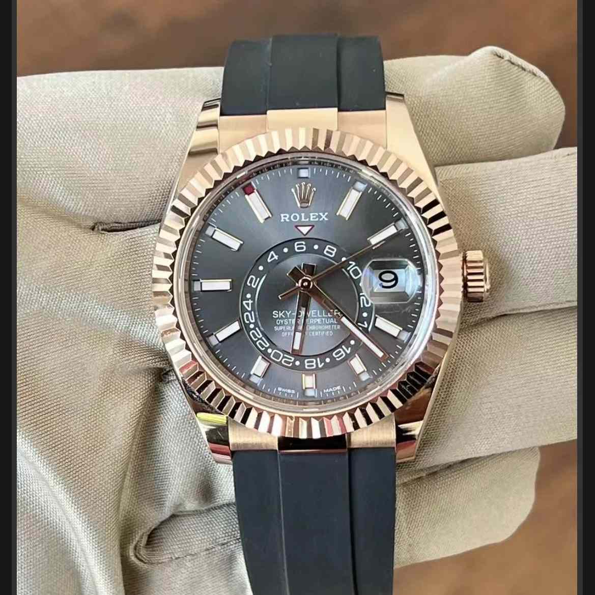 Rolex Sky-Dweller Watch   - DopestKickz