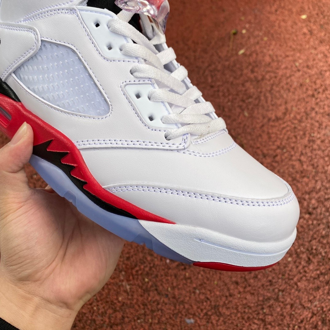 Air Jordan 5 Fire Red Sneakers     136027/440888-120 - DopestKickz