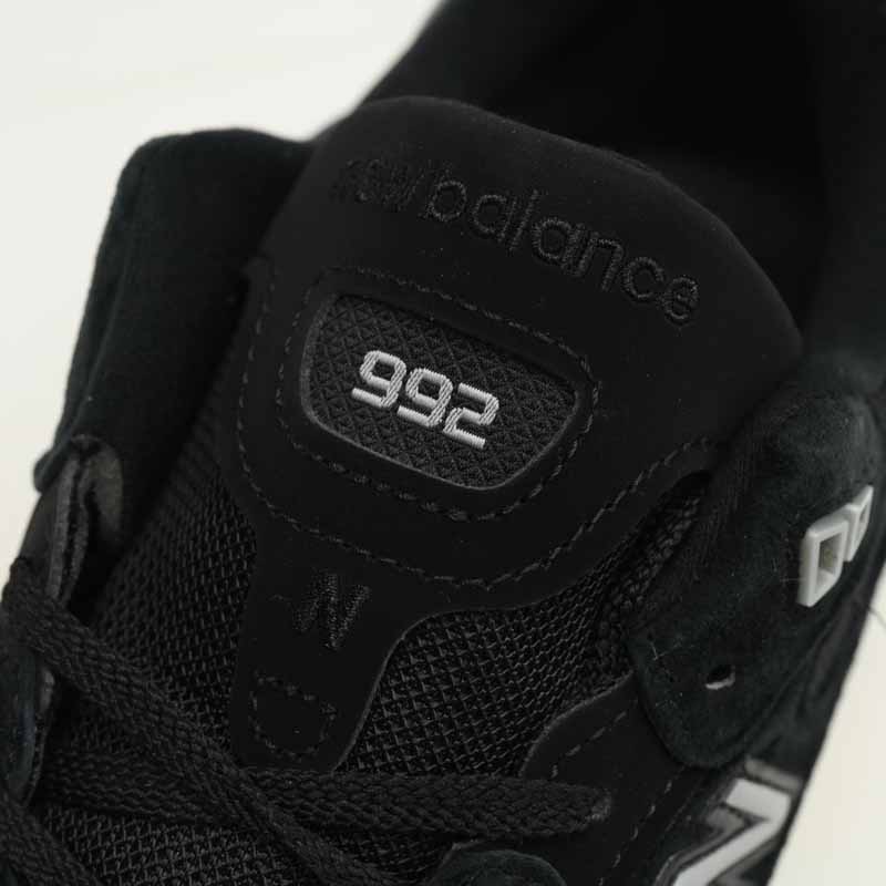 New Balance 992 Black Sneakers      M992BL  - DopestKickz