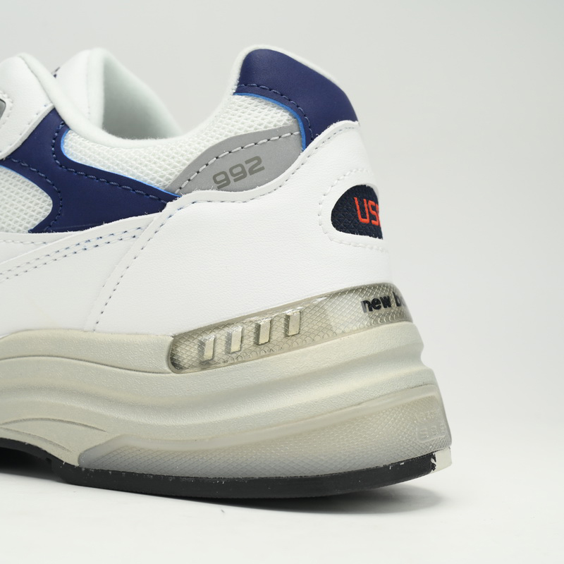New Balance 992 White Blue Sneakers      M992EC  - DopestKickz