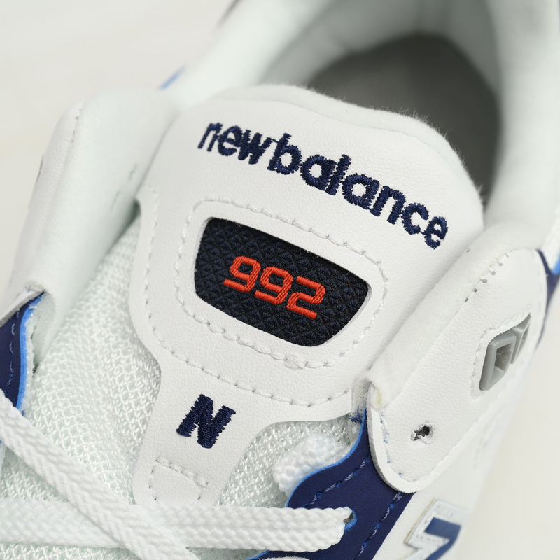 New Balance 992 White Blue Sneakers      M992EC  - DopestKickz