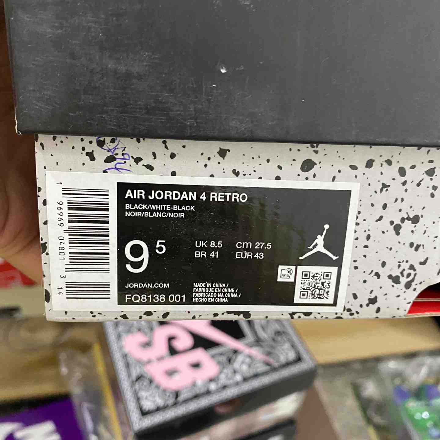 Air Jordan 4 Sneakers     fq8138-001 - DopestKickz