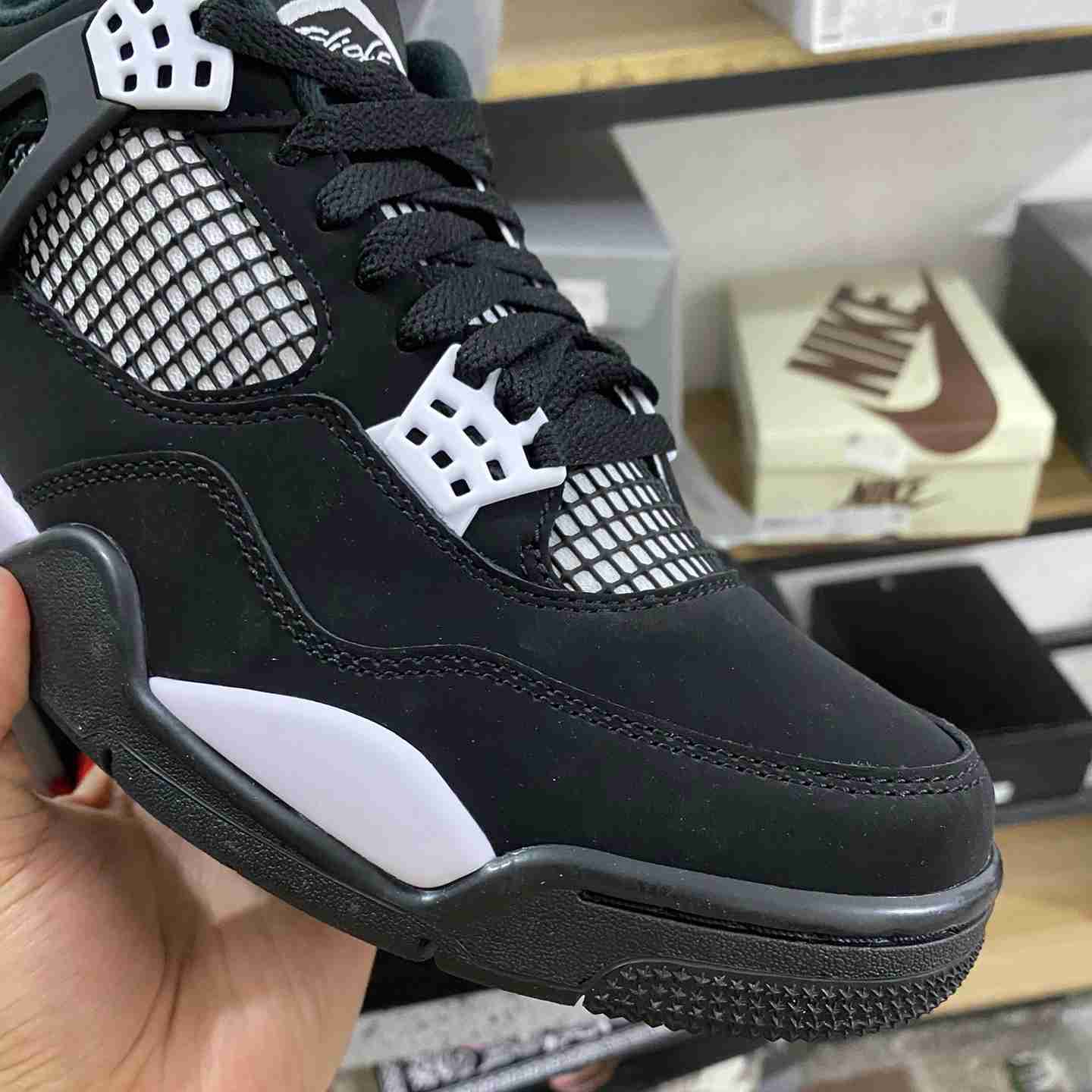 Air Jordan 4 Sneakers     fq8138-001 - DopestKickz