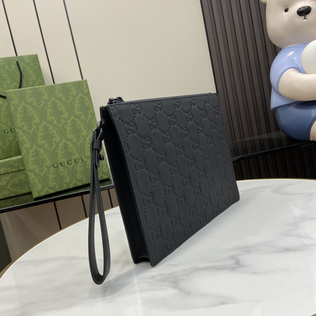 Gucci GG Rubber-effect Pouch - DopestKickz